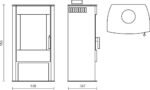 Fireplace Tuvalu Speckstein – Kaminofen mit 6,5 kW und eleganter Speckstein-Abdeckung – Image 7